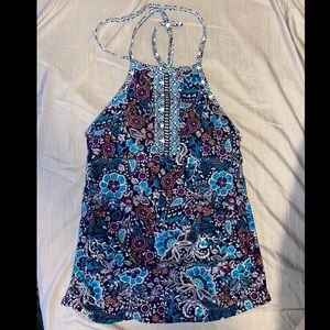 NWB High Neck Tankini Bathing Suit Top